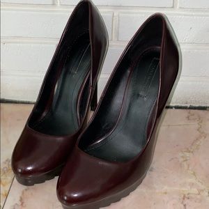 Maroon ZARA Heels